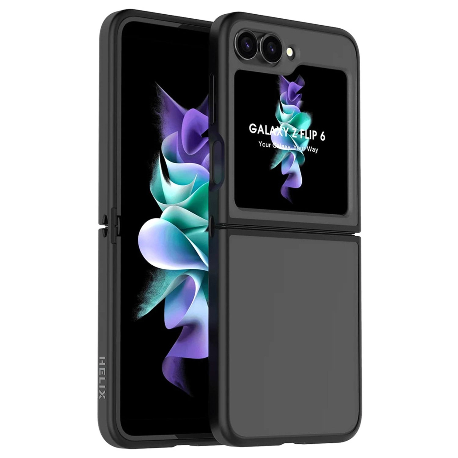 Case Protective for Galaxy Z Flip 6 - Black