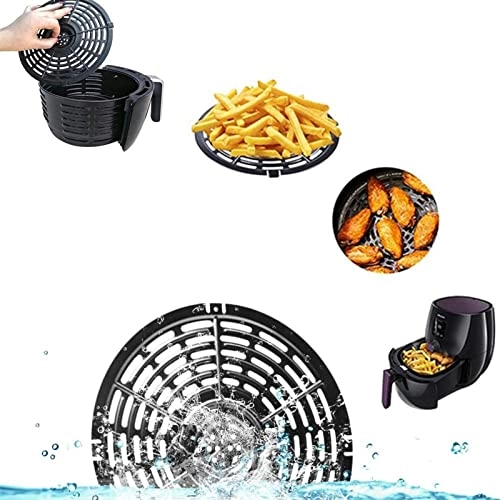 Air Fryer Grill Pan - Premium, Food-Grade Durable Steel 1