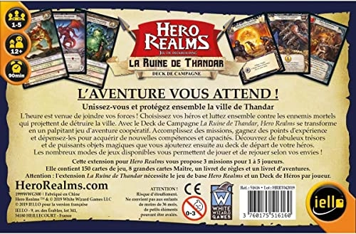 Hero Realms: The Ruin Of Thandar - Campaign Deck + Hero Realms: The Lost Village - Campaign Deck + Bottle Opener (French)