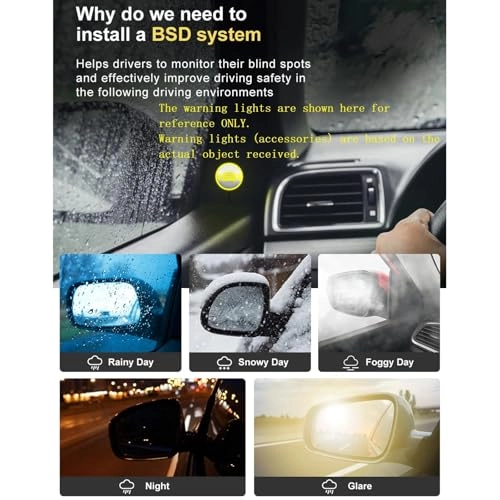 Blind Spots Detection Systems - 77GHz 12V 0-50m