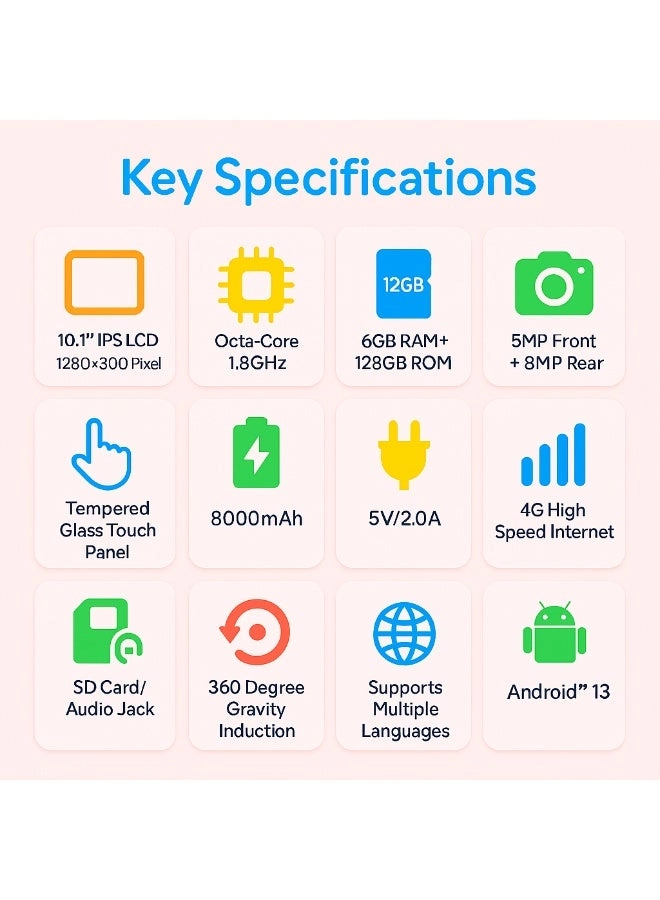 TAB 10 Kids - 6GB 10.1in 128GB