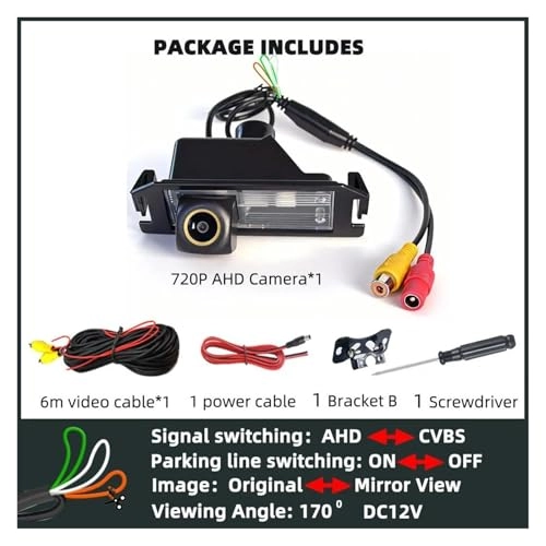 GAF-LS8008 - Top Starlight Night Vision Wire AHD 1080P or 720P