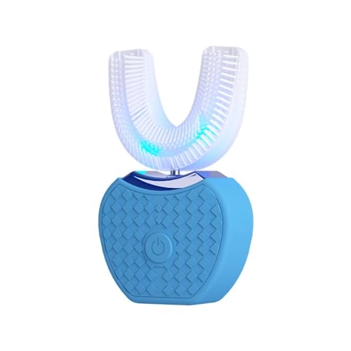 U-Shaped Toothbrush - Electric Toothbrush 360° Teeth Whitening LED Light
