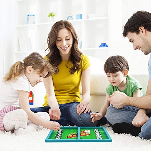 Fast Sling Puck Game - Table Football Green