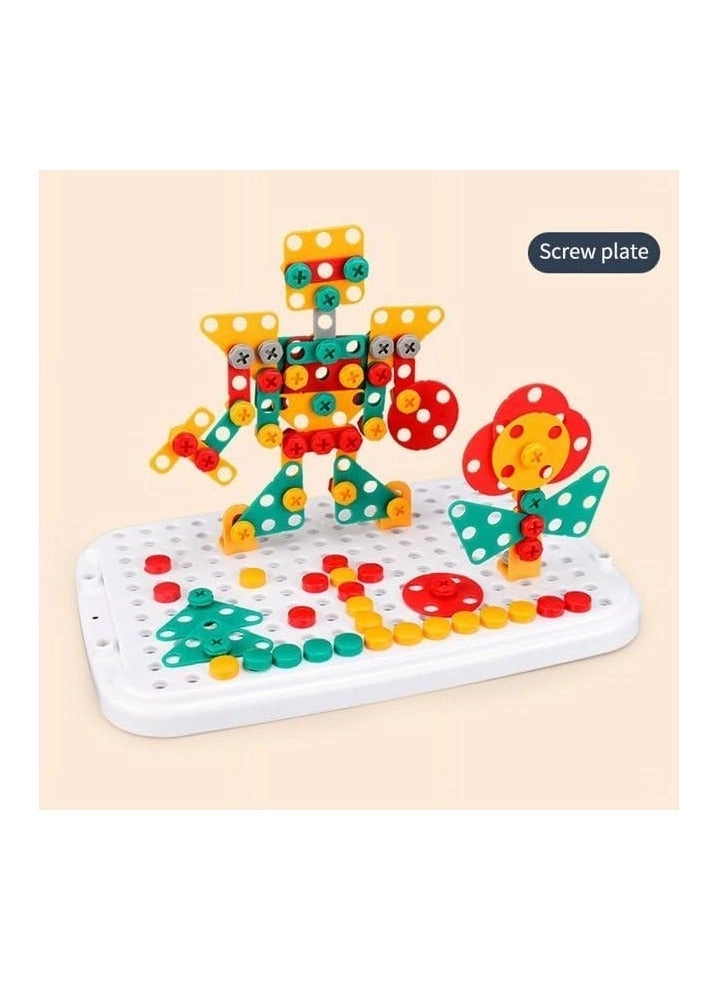 Mushroom Nails Puzzle - 3+