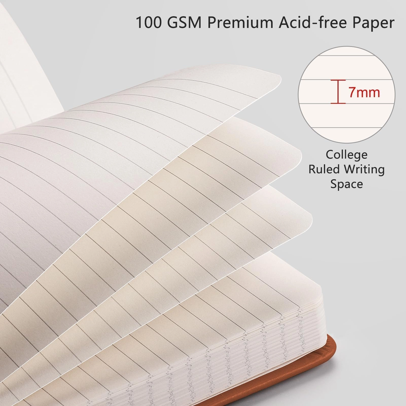 Notepad A5 Hardcover - Lined 376 Pages