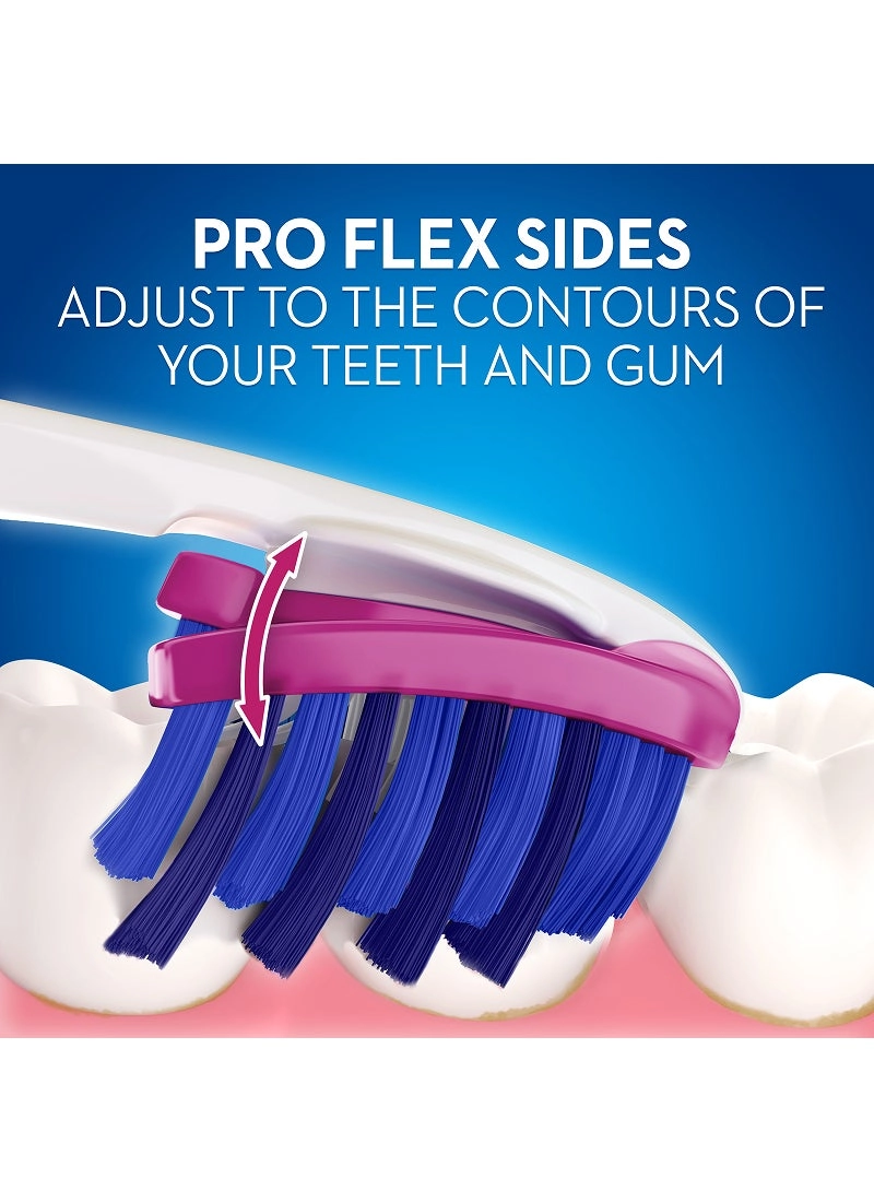 3D White Luxe Pro-Flex - Medium 2-Piece Pack