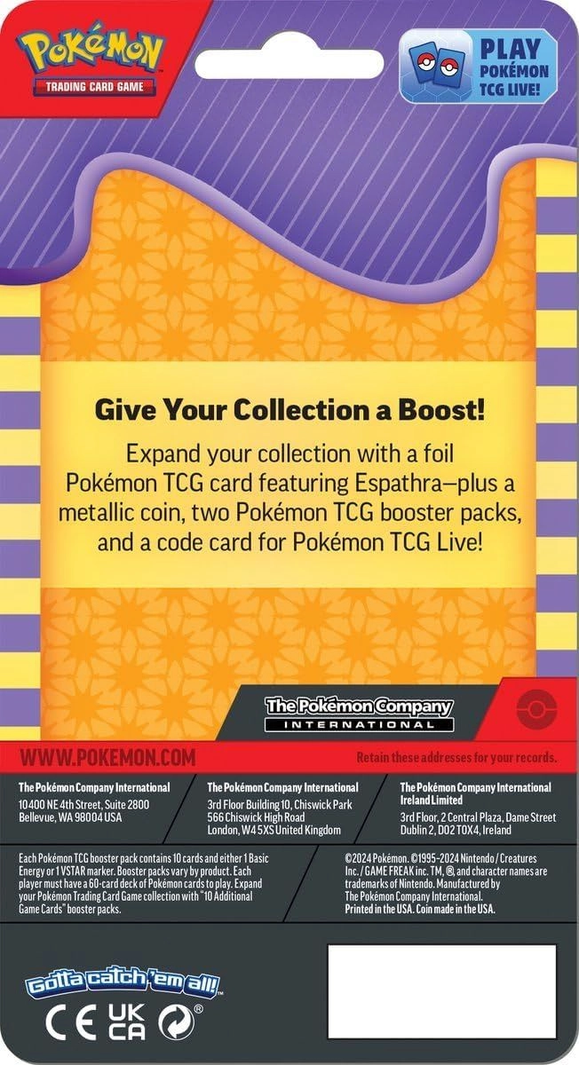 TCG Coin 2-Pack Blister Espathra
