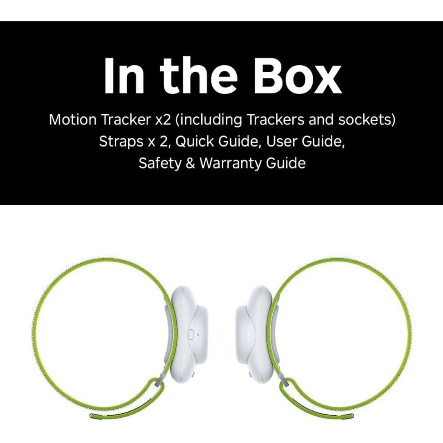 Full Body VR Motion Tracker - 25 Hours White