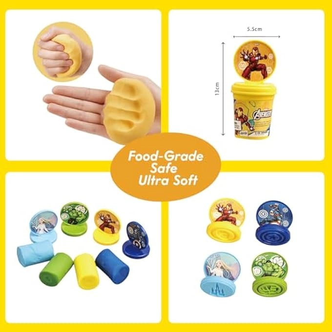 Heroes Play Dough - 3+ years