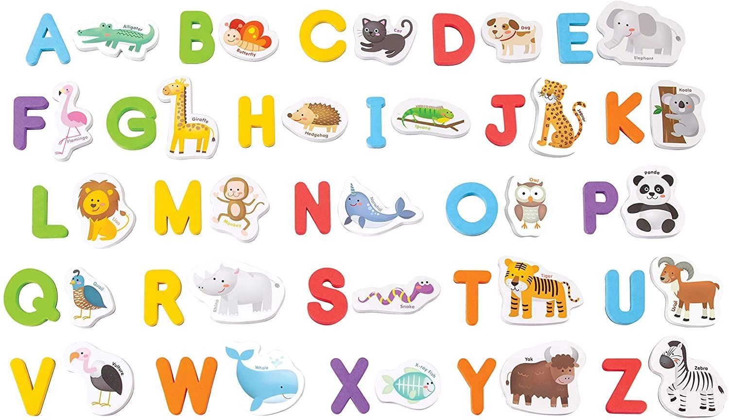 ABC Matching Magnet Set - 3+