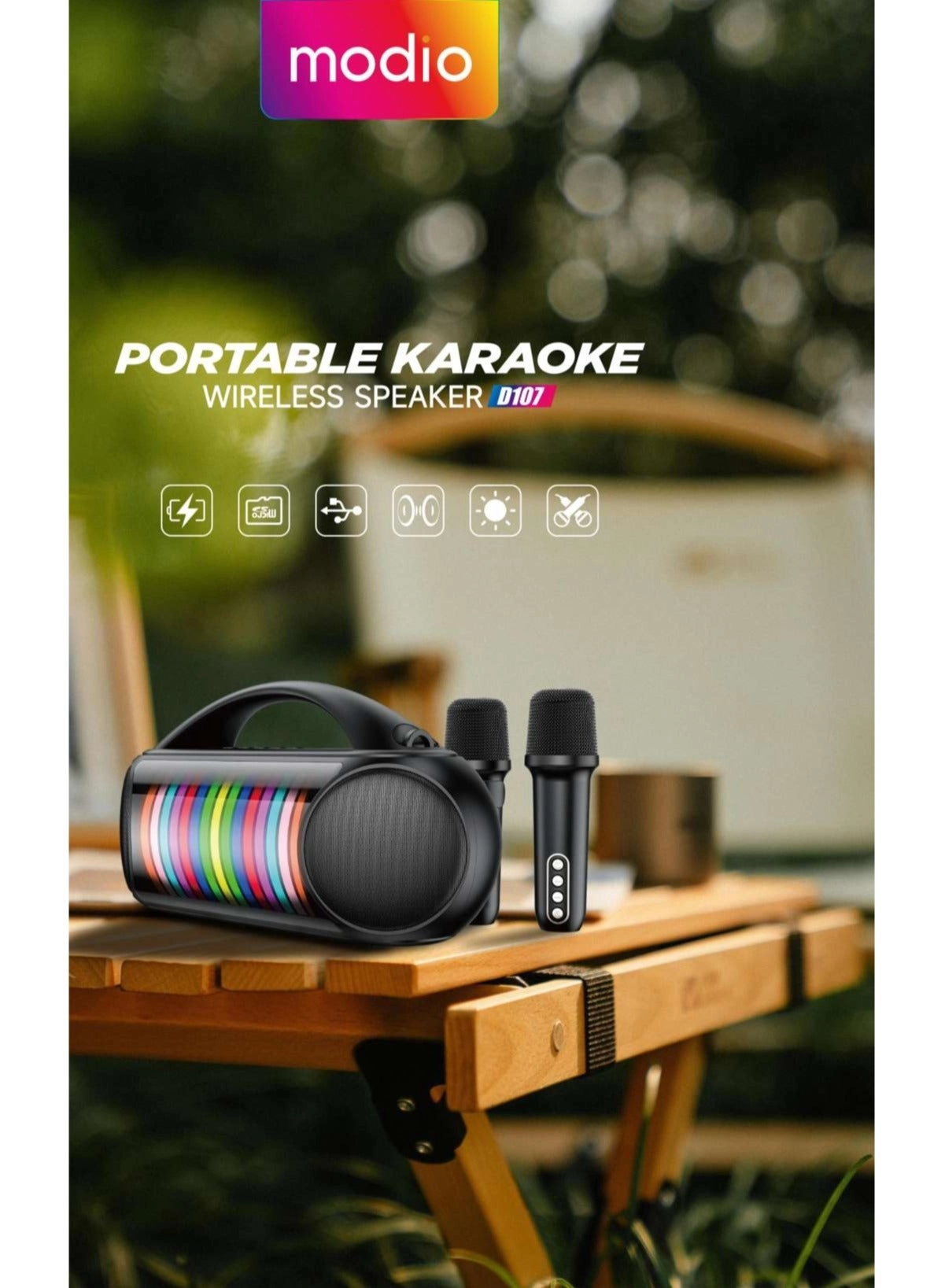 D107 - two microphones