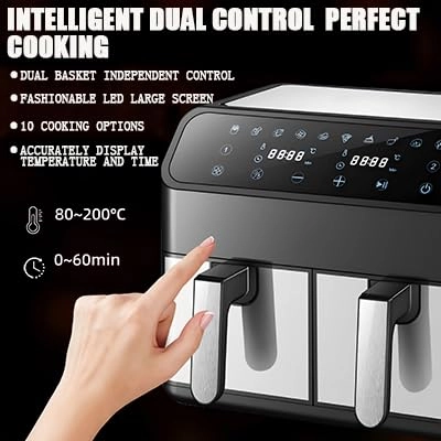 Double Basket Air Fryer B0DJ2JYVNZ