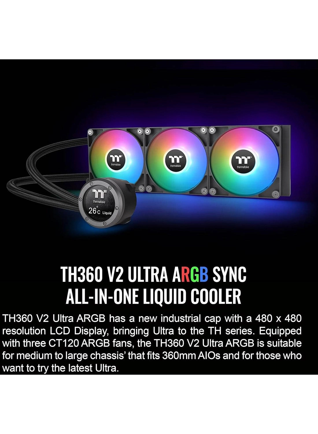 TH360 V2 Ultra - 3 fan(s)