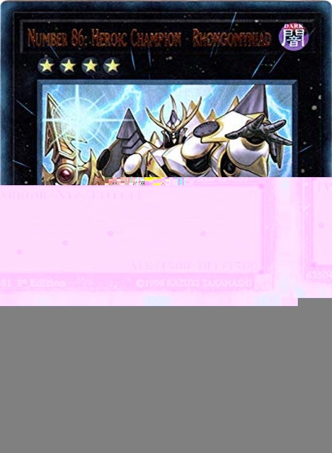 Yu-Gi-Oh! Number 86: Heroic Champion - Rhongomyniad - LEHD-ENC37