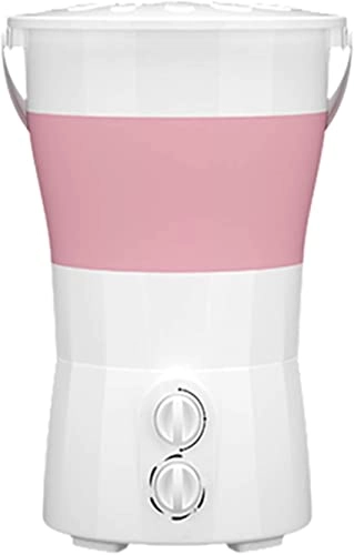 AADECOR Portable Washing hine, Ultrasound Folding Fully Automatic Laundry hine, Turbine Washer, Low Noise, Mini,Place it anywhere, store easily, blue,pink,Blue