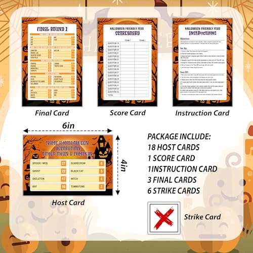 Halloween Feud - Adult 29 pieces