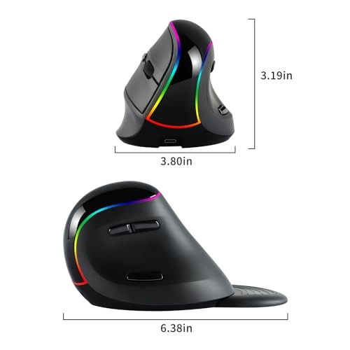 Vertical Mouse - Bluetooth USB