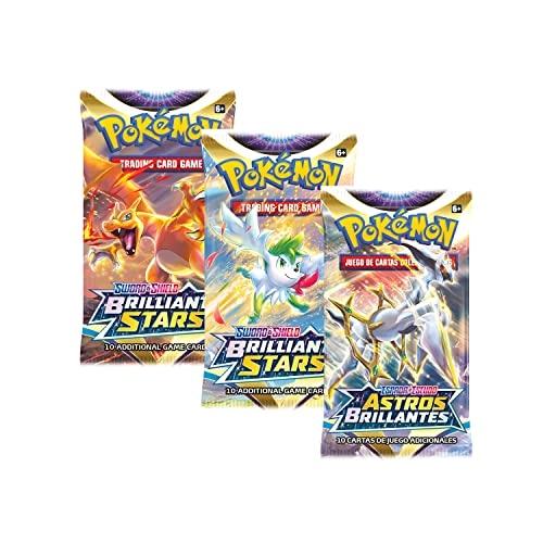 Sword & Shield - Brilliant Stars Triple Pack - English 3pcs