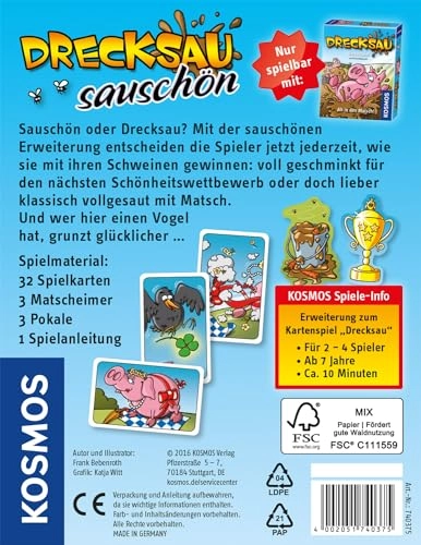 Dirt Pig: Schön - Card Game (German)