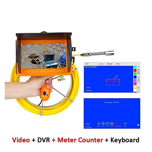 Handheld Industrial Pipe Sewer Inspection Video - 23MM 30M