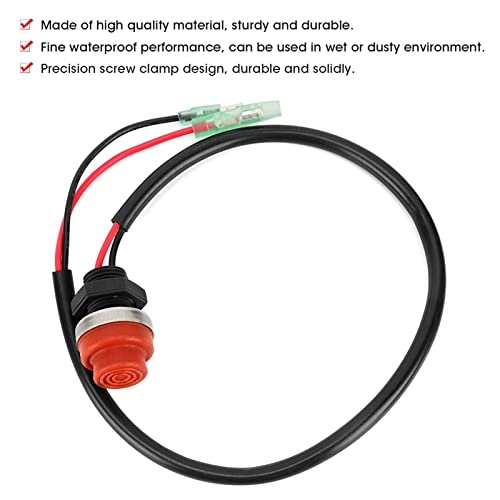 Start Stop Switch - Keyless Push Button 45cm Cable