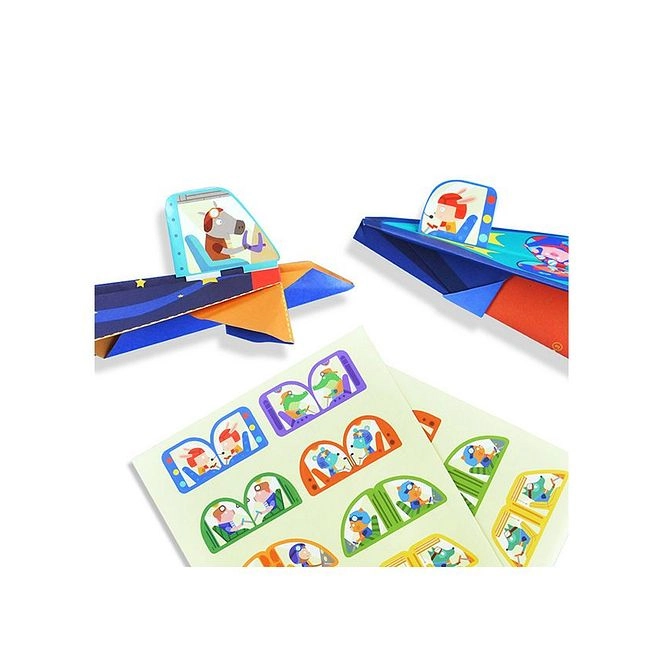 Origami Plane Craft Kit - 5 years+ 36 pieces