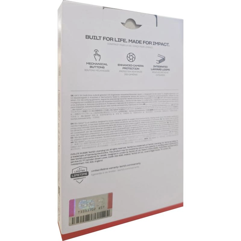 EvoLite Case Clear Bio TPU for iPhone 16