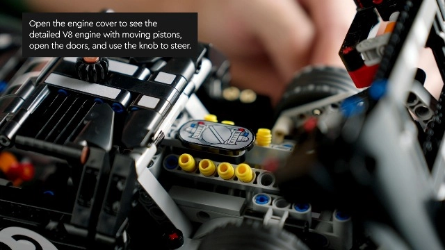 Technic 1966 Ford Gt40 Mkii Race Car (42223)