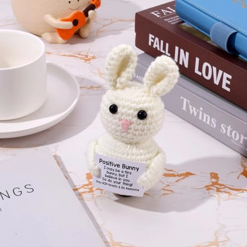 Bunny Positive Crochet - 12 cm