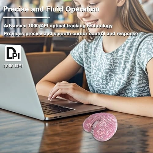 Heart Shape Mouse - Bluetooth USB