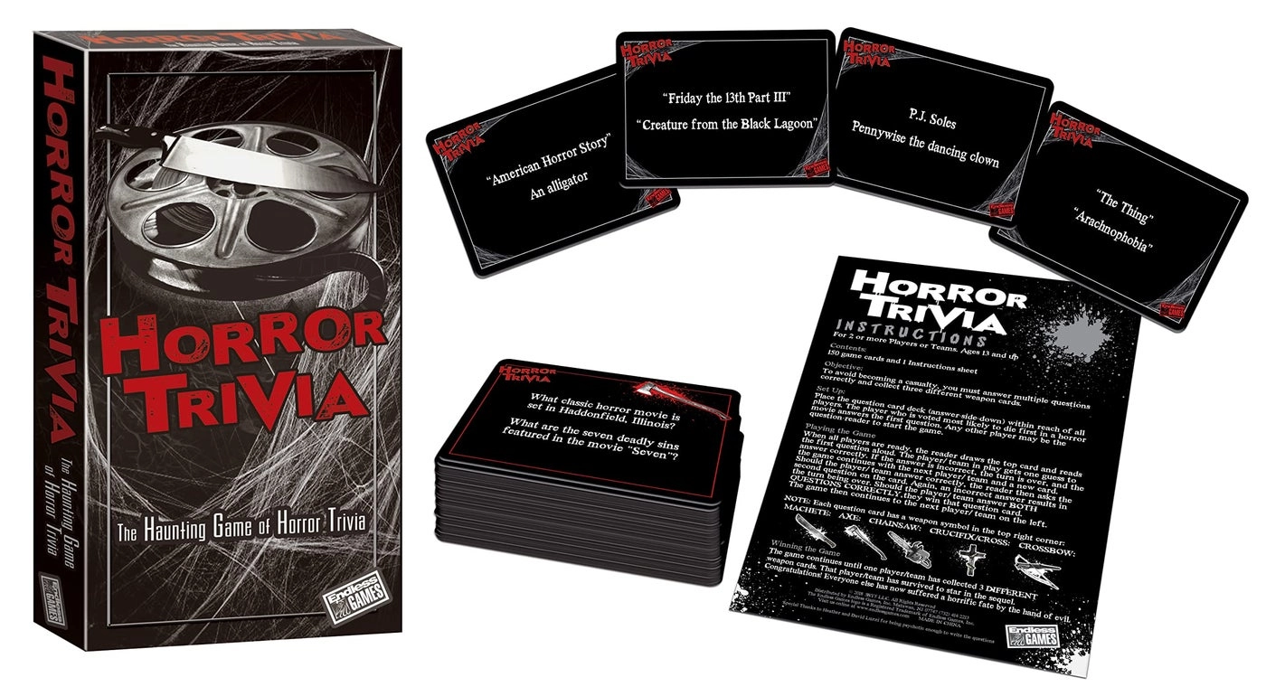 Horror Trivia Card: 2018 Edition