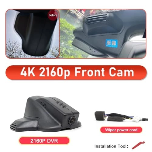 Dash Cam for Jeep Compass 200T - 4K 2160P
