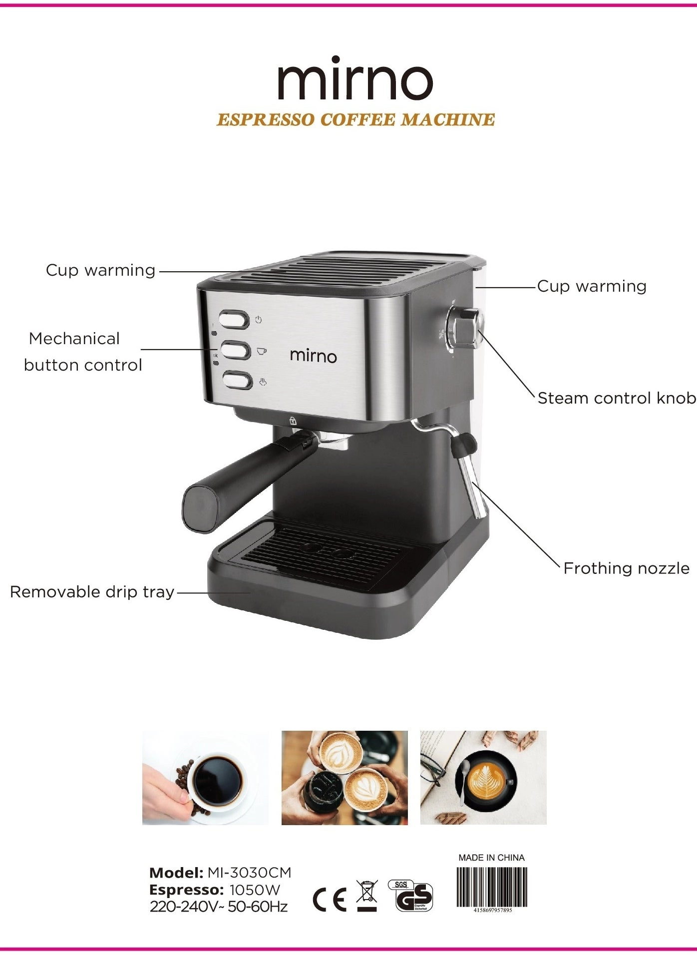 Espresso Machine MI-3080