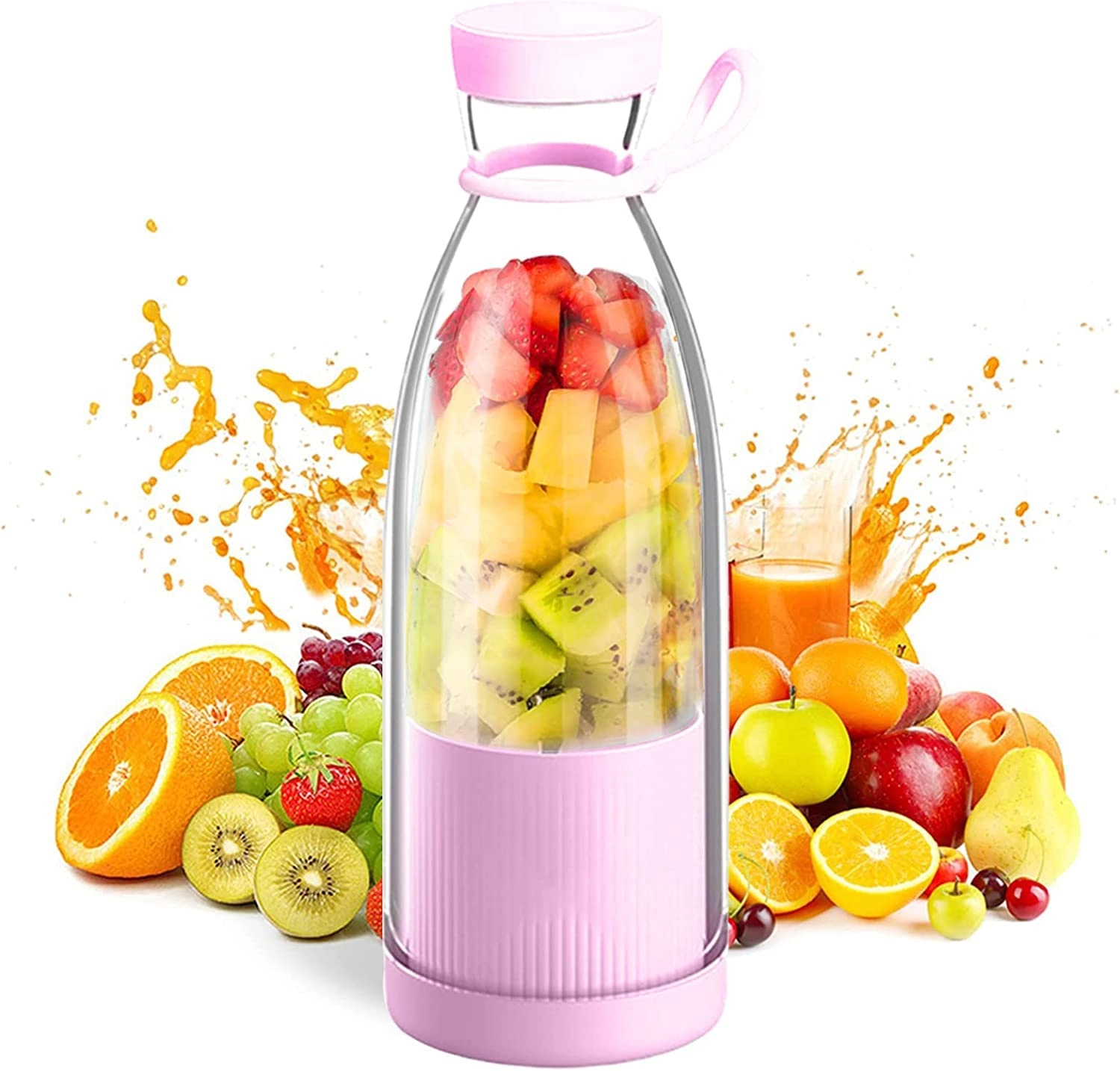 Ostin Portable Blender - Rechargeable 6 Blades Personal Size