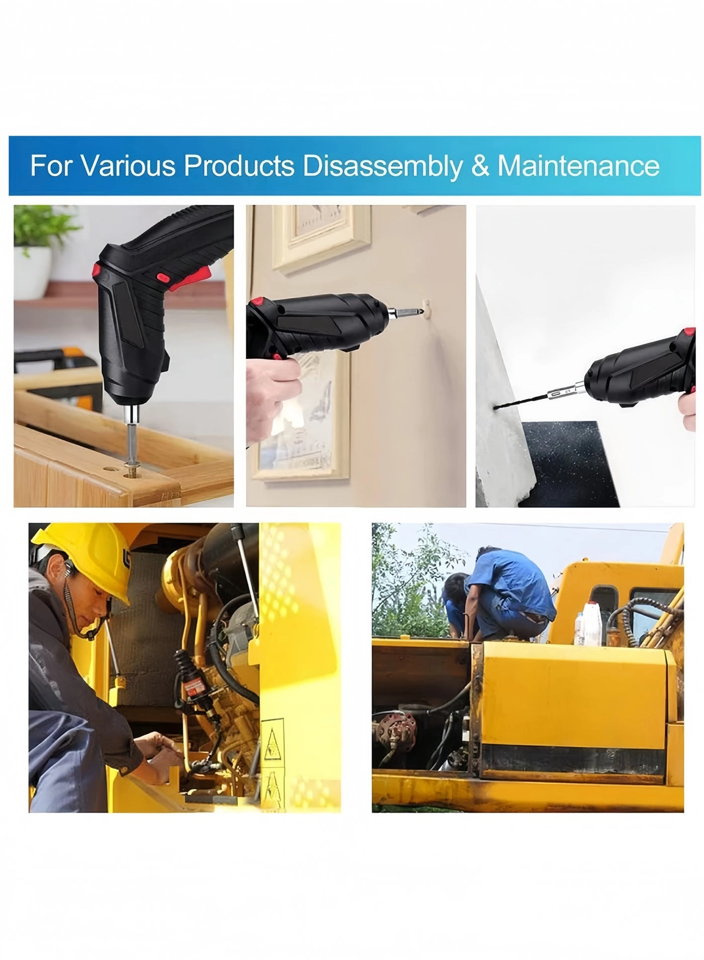 Cordless Drill Set - 47-Piece 3.6V