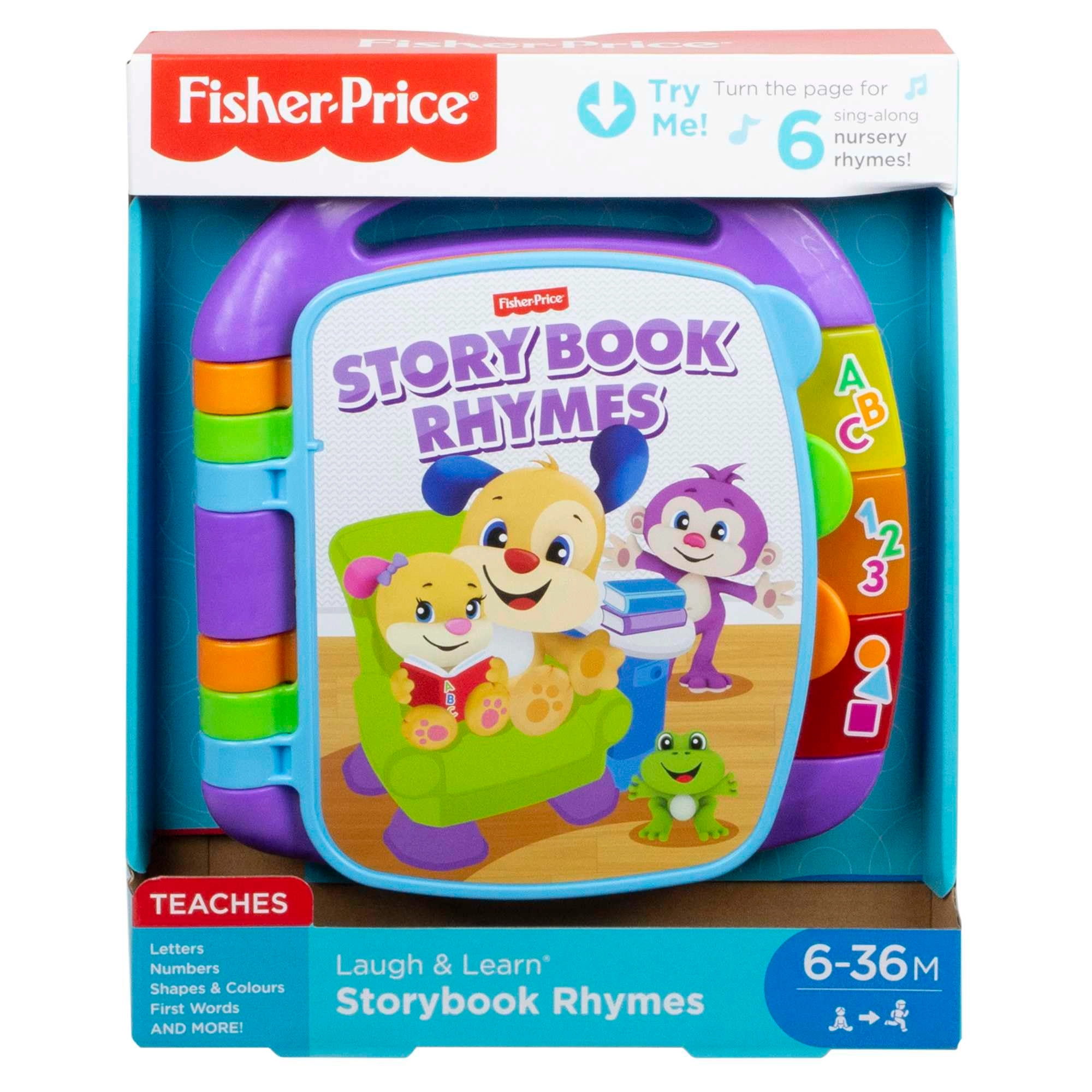 Fisher-Price Laugh & Learn Storybook Rhymes - 6-36 months