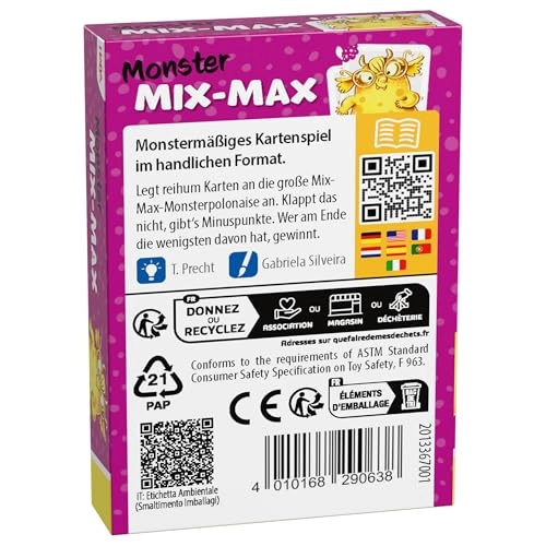 Mix-Max Monster - 66 Cards German 6 years and up