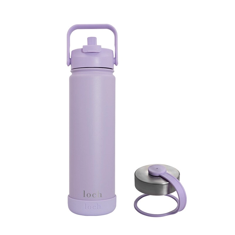 Stainless Steel Bottle - 650 ml 2-in-1 Lid