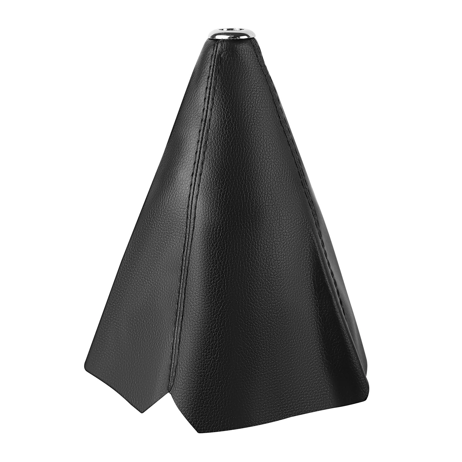 wuyaoyao Car Shift Boot Cover - PU Leather Black Line