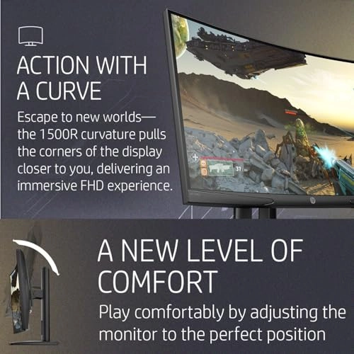 X24c - 23.6" 1920 x 1080 + 1st Wave Technology Headphone Stand + Wireless Mouse + Mouse Pad