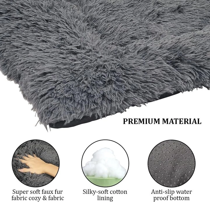 Faux Fur Dog Bed
