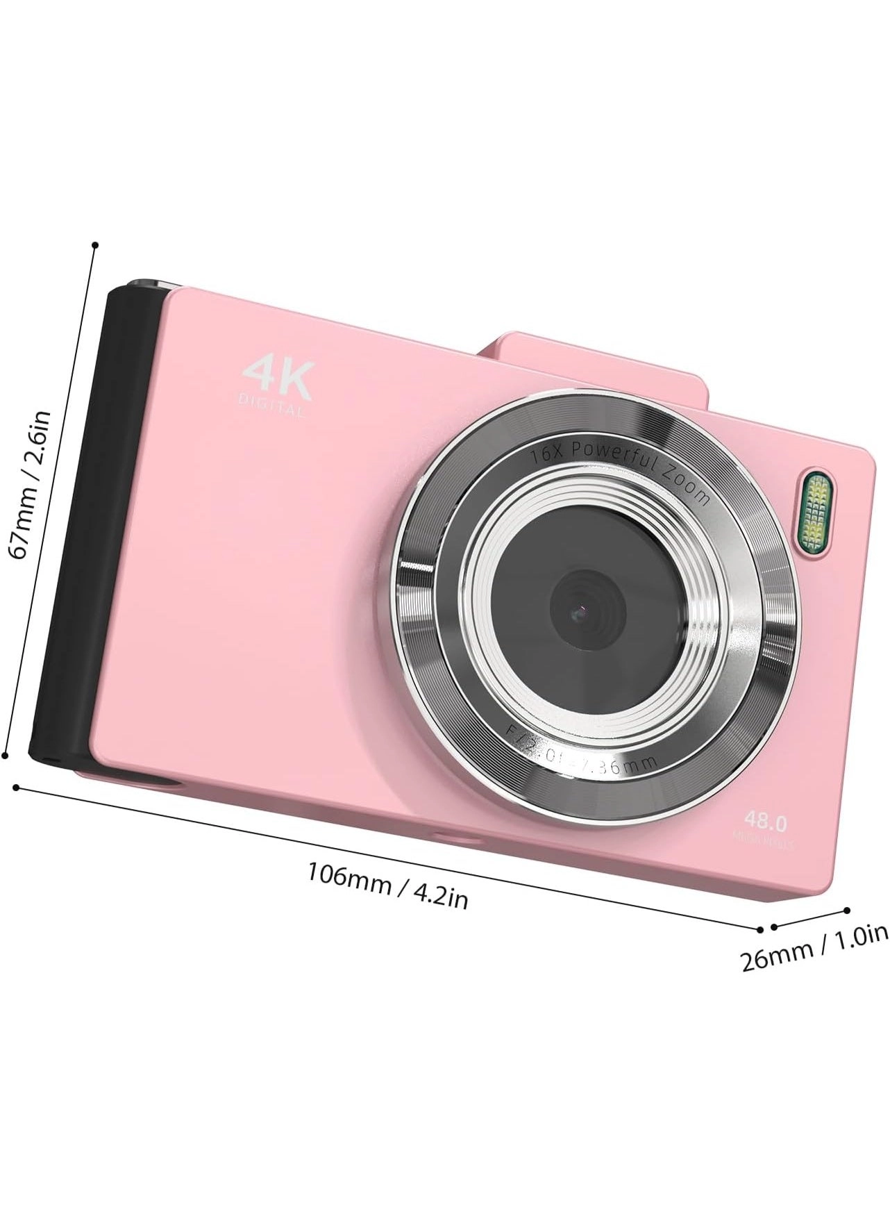 4K 48MP Portable Camcorder