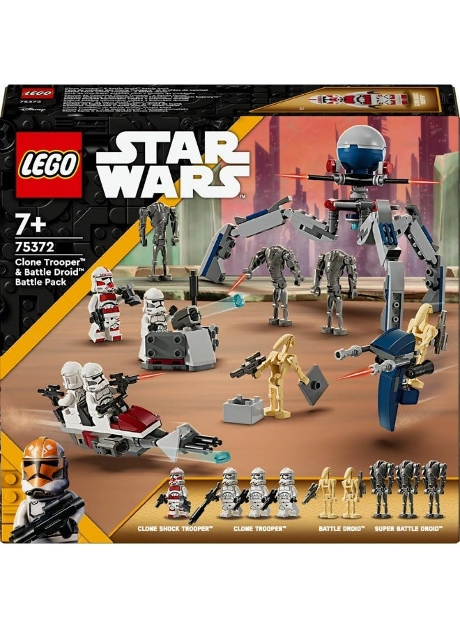 Star Wars Clone Trooper & Battle Droid Battle Pack (75372)