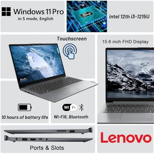 IdeaPad 1i - 15.6'' i5 1235U 16GB DDR4 512GB SSD