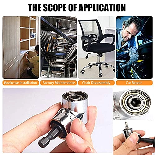 Right Angle Magnetic Hex Screwdriver 1/4" x 140mm