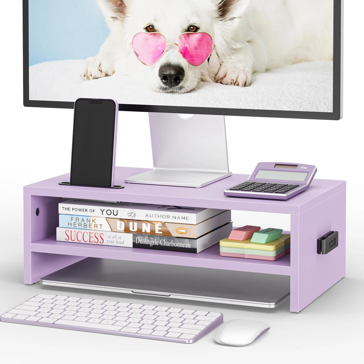 Wood Monitor Stand Riser