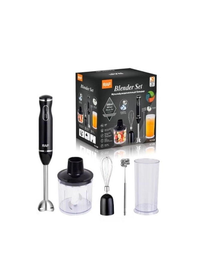 Blender Set - Stainless Steel Turbo Boost Chopper