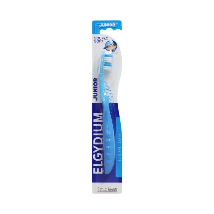 ELGYDIUM Junior - Souple soft Finely rounded bristles 7-12 years