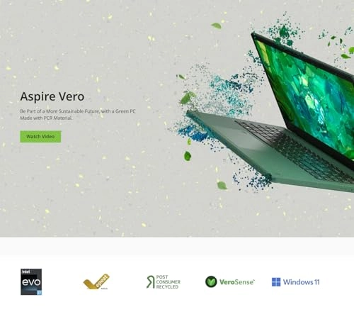 Aspire Vero 15 AV15-53P - 15.6'' Core i7-1355U 16GB DDR4 512GB SSD